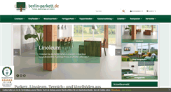 Desktop Screenshot of berlin-parkett.de