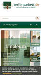 Mobile Screenshot of berlin-parkett.de